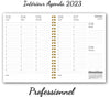 Agenda 2023, 8,5'' x 11'', Personnalisable, Votre fichier PDF